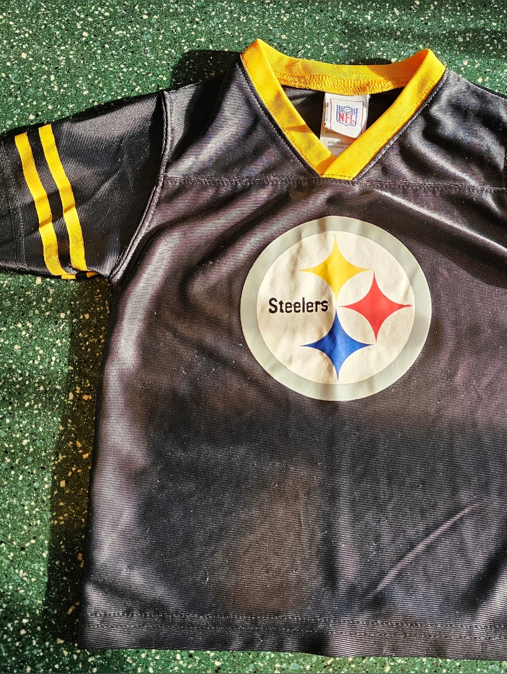 NFL Kids Pittsburgh Steelers Black & Gold Tee